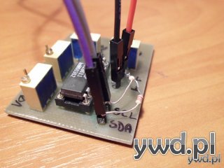 PCF8591 - 4-CH AC 8 bit, I2C
