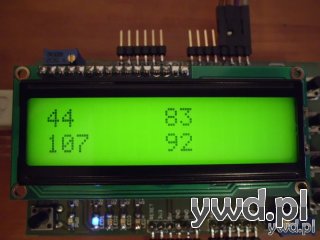 PCF8591 - 4-CH AC 8 bit, I2C